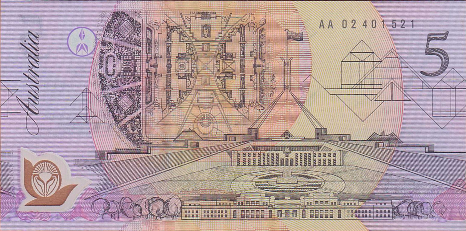 Australia 5 1992 UNC P-50/a